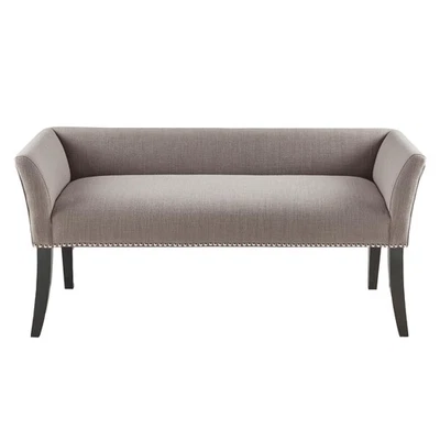 Madison Park Welburn Bedroom Solid Wood Polyester Fabric Seating Modern Style, 4 - Image 1 of 4