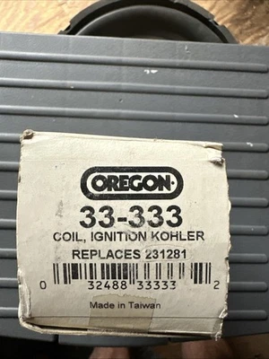 OREGON 33-333 Ignition Coil Replaces KOHLER 231281 Internal Resistor Coil - Image 1 of 3