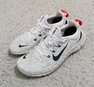 Nike Free Run 5.0 Next Nature White Obsidian Shoe Men's Size 11.5 CZ1884-103 - Picture 1 of 10