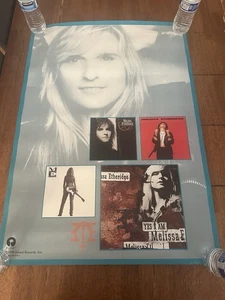 Poster Melissa Etheridge “Yes I Am” 23”x34” Ragazze Indaco Shawn Colvin 2 lati - Foto 1 di 5