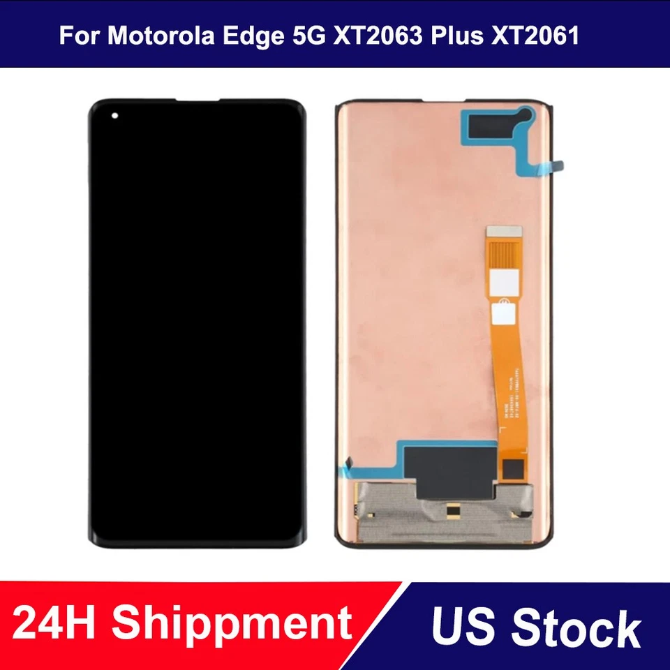 For Motorola Edge 5G XT2063 Plus XT2061 OLED Display LCD Touch Screen Digitizer - Image 1 of 4