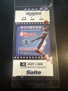 2002 Clippers Mavericks Full NBA Ticket 🔥Jan 26 🔥DIRK 28 Points STEVE NASH 20 - Picture 1 of 2