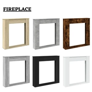 Modern Fireplace Surround Mantel Frame Indoor Traditional Fire Surround vidaXL - Picture 1 of 37