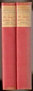 Mr Sponges Sporting Tour 1929 RS Surtees limitierte Ausgabe 2 Bände Set John Leech Farbkunst sehr guter Zustand - Bild 1 von 9