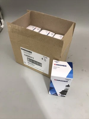6 Pack Wagner Lighting 1255H11 Standard Capsule Halogen Box Headlamp New - Image 1 of 4