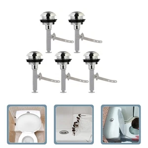 5 Stück WC Taster Bad Wasserdrücker Universal Spülkasten Drücker - Bild 1 von 10