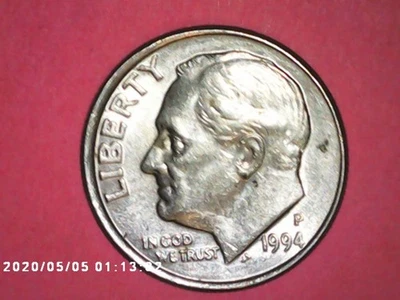 1994 P Roosevelt Dime - Image 1 of 2
