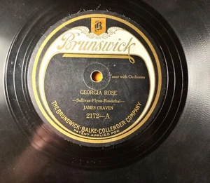 Brunswick Record Earnest Hare/I Want My Mammy James Craven/Georgia Rose 1922 - Picture 1 of 5