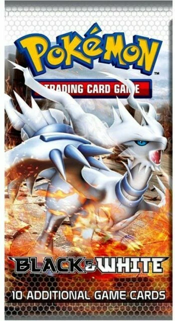 Pokémon Black and White Card Game Booster Pack (2K-E95B-MHCA)