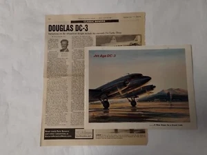 Douglas DC-3 Brochure & Article-Original - Bild 1 von 15