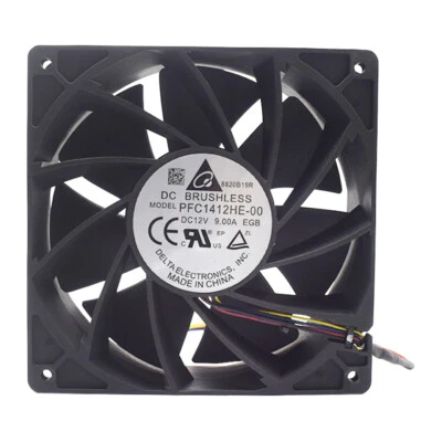4 Pin - MicroBT Whatsminer 140 mm Case Cooling Fan for M32 M31S M30S  - Image 1 of 4
