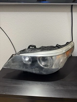 2004 - 2007 BMW E60 M5 528i 530i 545i Left Driver AFS Adaptive Xenon Headlight - Image 1 of 3