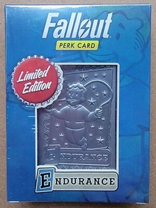 Fallout - Perk Card Replica (Endurance) von Fanattik (brandneu) - Bild 1 von 1