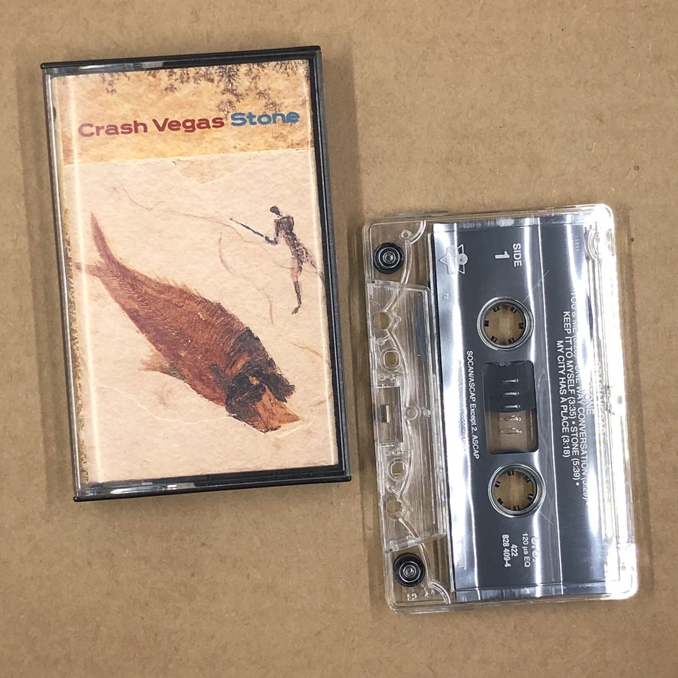 CRASH VEGAS Cassette Tape 90s Rock Folk STONE DAVID PIRNER SOUL ASYLUM — 第 1/4 张图片
