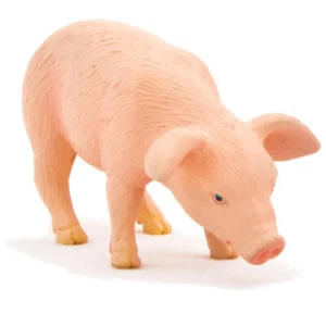 Mojo 387056  Tierfigur Ferkel fressend  NEU - Picture 1 of 1