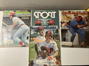 Lote de Revistas Ilustradas Deportivas y Deportivas Pete Rose De Colección - Imagen 1 de 16