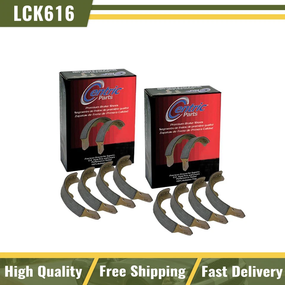 Front Rear Kit Brake Shoes For 1971 1972 1973 1974 -1979 Volkswagen Super Beetle - Image 1 of 4