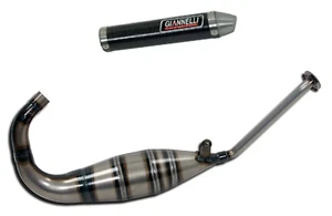 GIANNELLI TERMINALE COMPLETO OPEN STREET CARBONIO CAGIVA RAPTOR 125 2004 04 - Picture 1 of 1