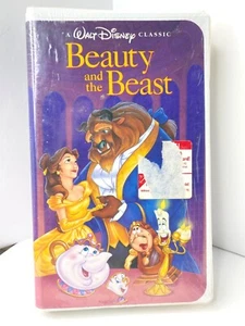 RARE Black Diamond Classic Walt Disney's Beauty And The Beast - VHS  Sealed NEW - Picture 1 of 9
