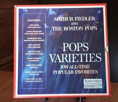 Arthur Fiedler and the Boston Pops: 108 Popular Favorites 9 Record Boxed Set NM+ - Image 1 of 4