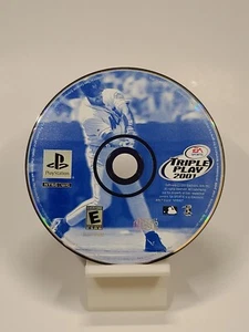 Triple Play 2001 - Playstation 1 - TESTED works - CLEAN - Disc Only - Picture 1 of 2