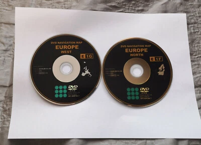 2017/18 TOYOTA &LEXUS SAT NAV DISC UPDATE WEST&NORTH  EUROPE  MAP E1G&E1F - Image 1 of 2