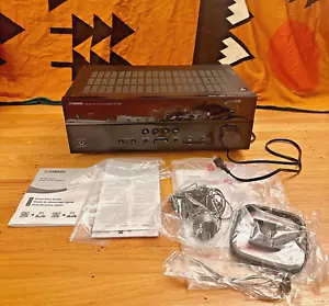 Yamaha RXV385 5.1-channel A/V Receiver 70 Watts Bluetooth (YAMRXV385BL) - Picture 1 of 7