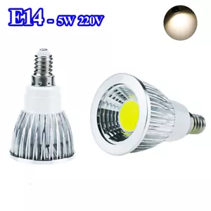 LED E14 5W Spotlight Bulb 220V Light Lamp not Dimmable - Picture 1 of 3