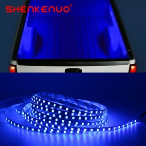 LED BAR TRUCK BED CARGO WORK LIGHTING KIT STRIPS FOR CHEVY FORD DODGE GMC US - Picture 1 of 10
