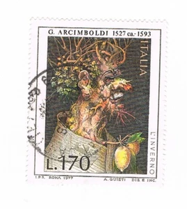 1977 - LIRE 170 - FRANCOBOLLI ITALIA - G. ARCIMBOLDI - Picture 1 of 1