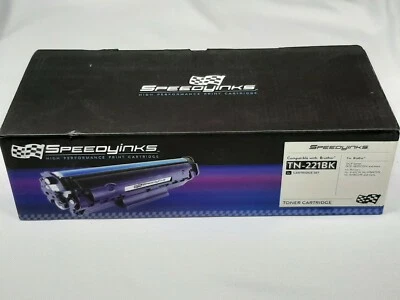 Brother TN221 Series Toner TN221BK New Speedyinks Sealed x2 compatible NEW - Image 1 of 4