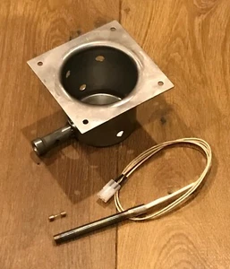 BOB's 16 GAUGE STEEL BURN POT FIRE POT EXACT FIT + HOT ROD IGNITER FOR PIT BOSS - Picture 1 of 2