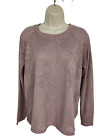 Womens Next Uk 14 Dusky Mauve Rose Knit Casual Crew Neck Jumper Pullover Top