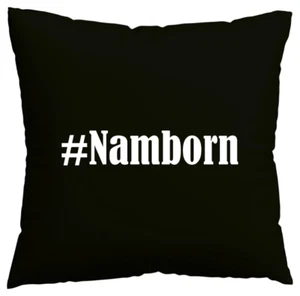 Kissenbezug #Namborn I love Namborn Schwarz 143677 - Bild 1 von 1