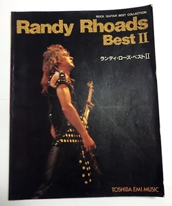 RANDY RHOADS BEST II GUITAR SCORE JAPAN TAB - Bild 1 von 4