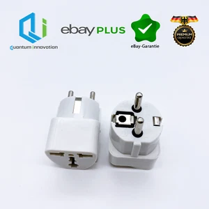 3 X Steckdose Adapter UK USA Kanada Universal Adapter Reisesteckdose Adapter EU - Bild 1 von 1