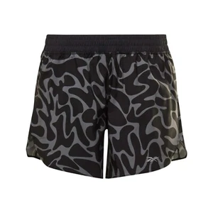 Reebok Printed Athletic Training Workout Running Gray Shorts Women's Size Large - Picture 1 of 7