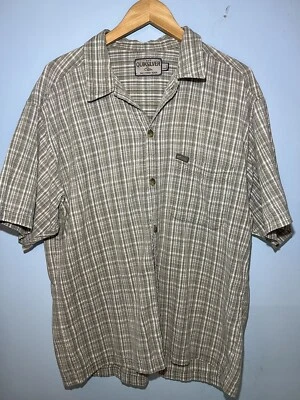 Camisa vaquera vintage de agua salada Quicksilver con botones talla grande Foto 1 de 4