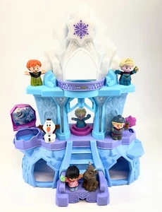 Fisher-Price Little People Disney Frozen Palazzo delle Luci Incantate di Elsa - Foto 1 di 7