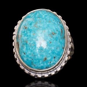 Firoza Silver Ring, Turquoise Gemstone Ring, Handmade Silver Jewelry, Boho Ring