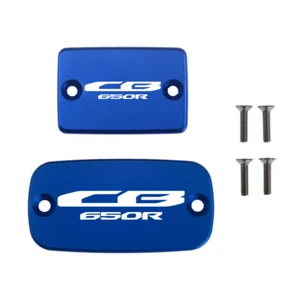 Motorcycle Brake Fluid Reservoir Cap Cover Kit for Honda CB650R CB650R 2019-2020 - Picture 1 of 12