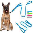 Nylon Dog Leash Reflective Pet Walking Training Lead W/ Dural Handle Soft Padded