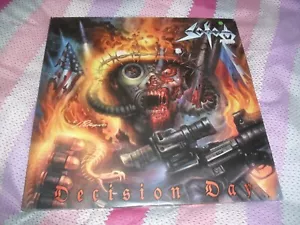 SODOM -DECISION DAY- AWESOME RARE LIMITED EDITION 2LP +CD VINYL GREEN GATEFOLD - Picture 1 of 3