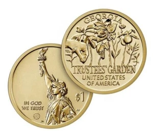 Moneda de 1 dólar de prueba inversa American Innovation 2019 (S) - Georgia - Imagen 1 de 4