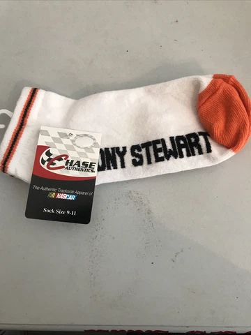 Chase Authentics Boys No Show Socks Tony Stewart Sock Size 9-11 (6-ALT-2) Cover