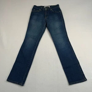 Mavi Jeans Damen 28/30 Blau Straight Leg Mid Rise Dark Wash - Bild 1 von 11