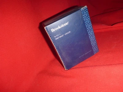 Brookstone 5 In 1 Sensor Clock Backlight Color with Wave New In Box - Image 1 of 3