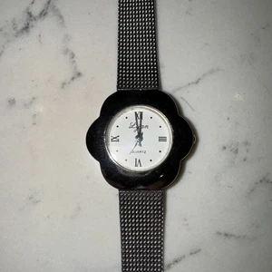 De Longe Ladies Elegent ‘Lyan’ Silver Colour Flower Shape Faced Quartz Watch - Bild 1 von 10