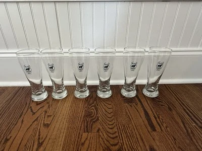 Juego de 6 vasos de cerveza Black Sheep Ale UK Pilsner Foto 1 de 4