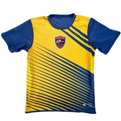 i9 Sports Reversible Soccer Jersey Blue & Yellow Athletic Number 30 Men's Medium - Image 1 of 4